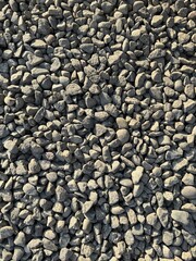 Pebble stones texture, natural stones background
