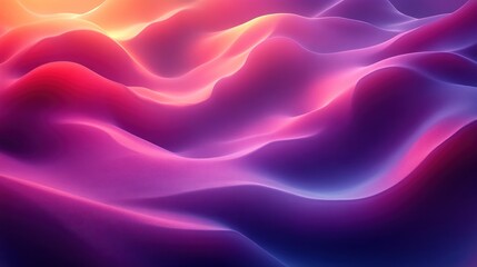 Obraz premium Abstract Wavy Landscape in Vibrant Colors Perfect for Design Art and Creative Projects