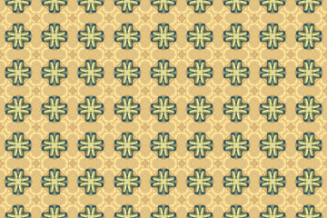 Seamless Tile Perspective Shape Digital Endless Background Fashion Graphic Interior Geometric Luxury Fabric Cloth Template Symmetric Design Texture Textile Decoration Wallpaper Visual Art Pattern