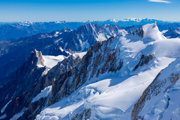 Aiguille Midi Peak The Alps