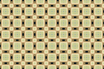 Seamless Tile Perspective Shape Digital Endless Background Fashion Graphic Interior Geometric Luxury Fabric Cloth Template Symmetric Design Texture Textile Decoration Wallpaper Visual Art Pattern