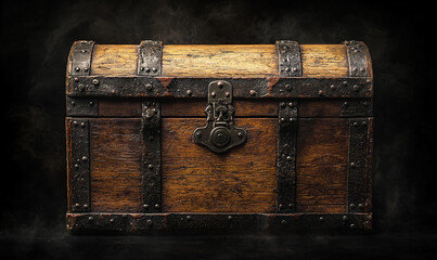 Antique Wooden Chest (5)