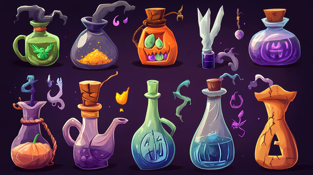 halloween magic witch elixir
