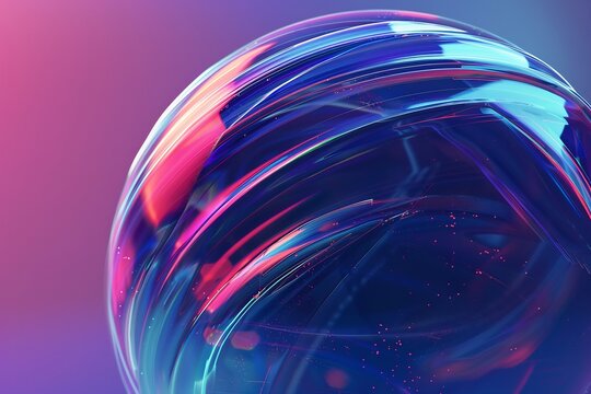 Abstract futuristic globe data stream lines and digital textures designed for business intelligence dashboards AI startups and SaaS product launches