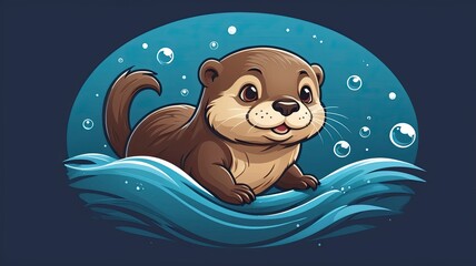 The Cute Otter Logo
