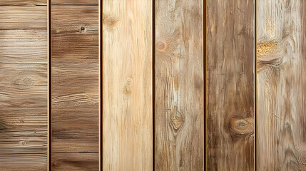 Obraz premium Vertical Wooden Planks Background Texture