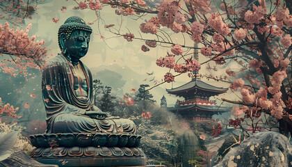 buddha statue in the temple