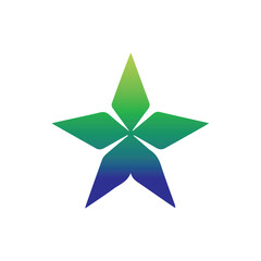 Creative Star Logo Design Illustration Template