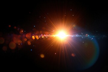 Vibrant Sunlight Lens Flare Overlay Effects for Bright Backgrounds and Surreal Design