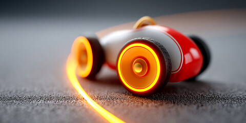 spinning wheels: toy car texture