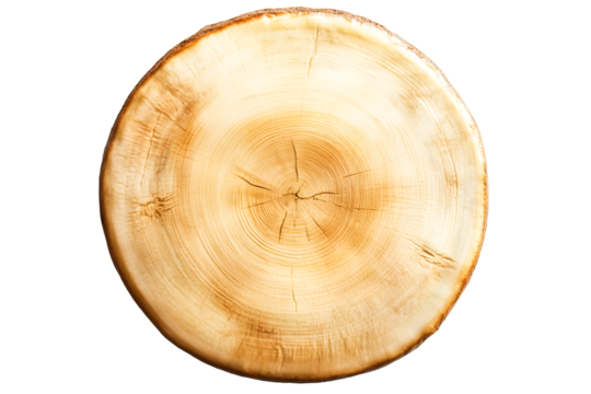 Tree rings pattern wood cross section nature texture background