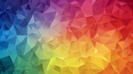 Abstract Colorful Polygonal Background Design