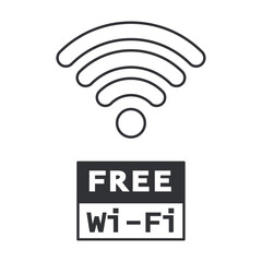 イラスト素材掲示板：フリーWI-Fi,ネットワーク,インターネット,コンピューター,携帯電話