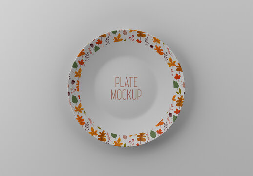 Plate Mockup