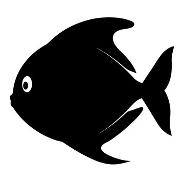 recommend clip art: electric blue ram fish black silhouette of a moorish idol fish aquatic animal ocean life- simple black silhouette of a electric blue ram fish tropical sea life animal icon,
