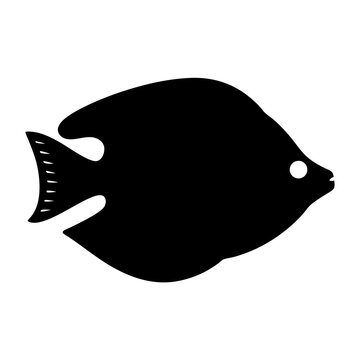 recommend clip art: pearl gourami fish black silhouette of a moorish idol fish aquatic animal ocean life- simple black silhouette of a pearl gourami fish tropical sea life animal icon,