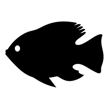 recommend clip art: pearl gourami fish black silhouette of a moorish idol fish aquatic animal ocean life- simple black silhouette of a pearl gourami fish tropical sea life animal icon,