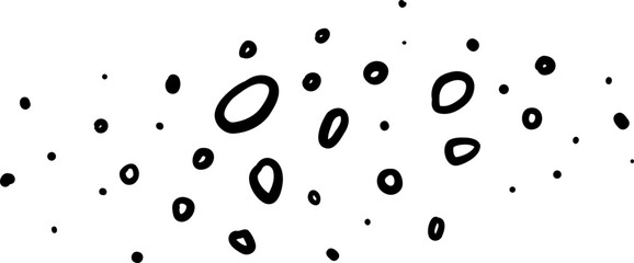 Tapered Oval Dots in Fading Diagonal Spread