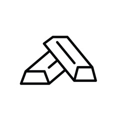 gold outline icon vector design good for web or mobile app