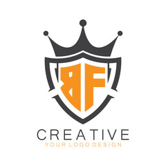 initial monogram with letter creative logo