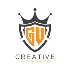 initial monogram with letter creative logo