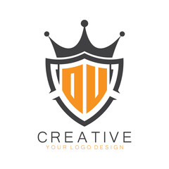 initial monogram with letter creative logo