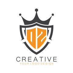 initial monogram with letter creative logo