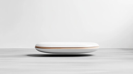 Modern white floating pod