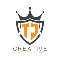 initial monogram with letter creative logo