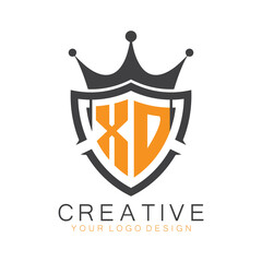 initial monogram with letter creative logo