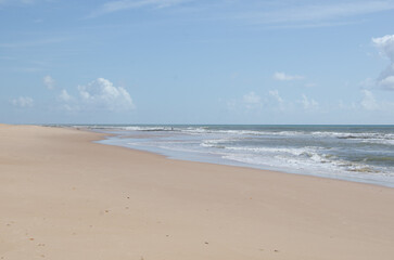 The village of Baixio is a popular tourist destination, known for its lagoons, rivers, crystal-clear waters and the lush nature of the Atlantic Forest. North coast, Costa dos Coqueiros, Bahia - Brazil