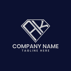 Simple Letter Logo in Diamond Frame