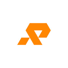 The R Logo Reflects Energy and Movement