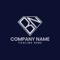 Simple Letter Logo in Diamond Frame