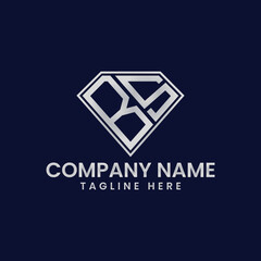 Simple Letter Logo in Diamond Frame