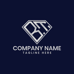 Simple Letter Logo in Diamond Frame