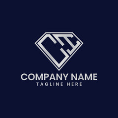 Simple Letter Logo in Diamond Frame