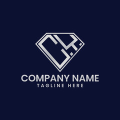 Simple Letter Logo in Diamond Frame