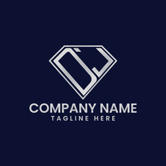 Simple Letter Logo in Diamond Frame