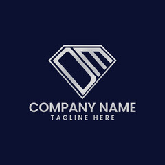 Simple Letter Logo in Diamond Frame