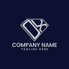 Simple Letter Logo in Diamond Frame