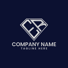 Simple Letter Logo in Diamond Frame