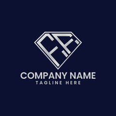 Simple Letter Logo in Diamond Frame