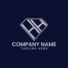 Simple Letter Logo in Diamond Frame