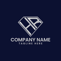 Simple Letter Logo in Diamond Frame