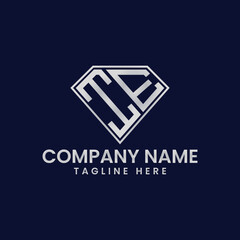 Simple Letter Logo in Diamond Frame