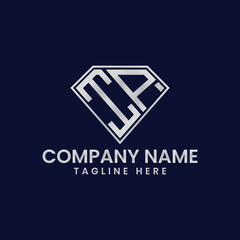 Simple Letter Logo in Diamond Frame