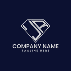 Simple Letter Logo in Diamond Frame