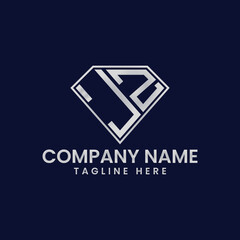 Simple Letter Logo in Diamond Frame