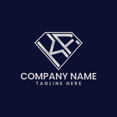 Simple Letter Logo in Diamond Frame